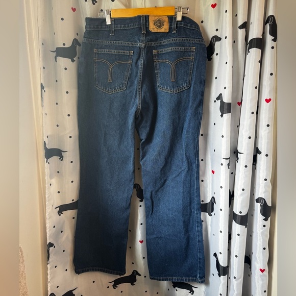 Blue Relaxed Jeans with Classic Fit - Picture 2 of 4